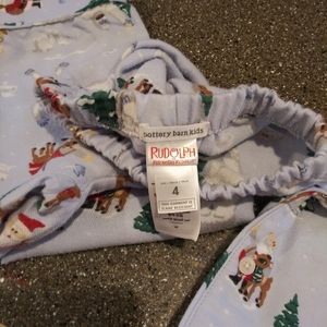 Pottery Barn Kids Pajamas - Size 4 Pottery Barn Kids Rudolph pajamas Pottery Barn Kids Pajamas - Size 4 Pottery Barn Kids Rudolph pajamas